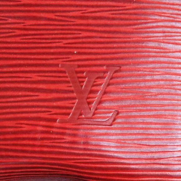Louis Vuitton Epi Speedy 35 Red Satchel Handbag with Lock + Original Storage Bag - Picture 6 of 13
